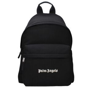 Palm Angels Black Fabric Men's Backpack